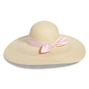 NWT Rachel Parcell Large Brim Straw Hat